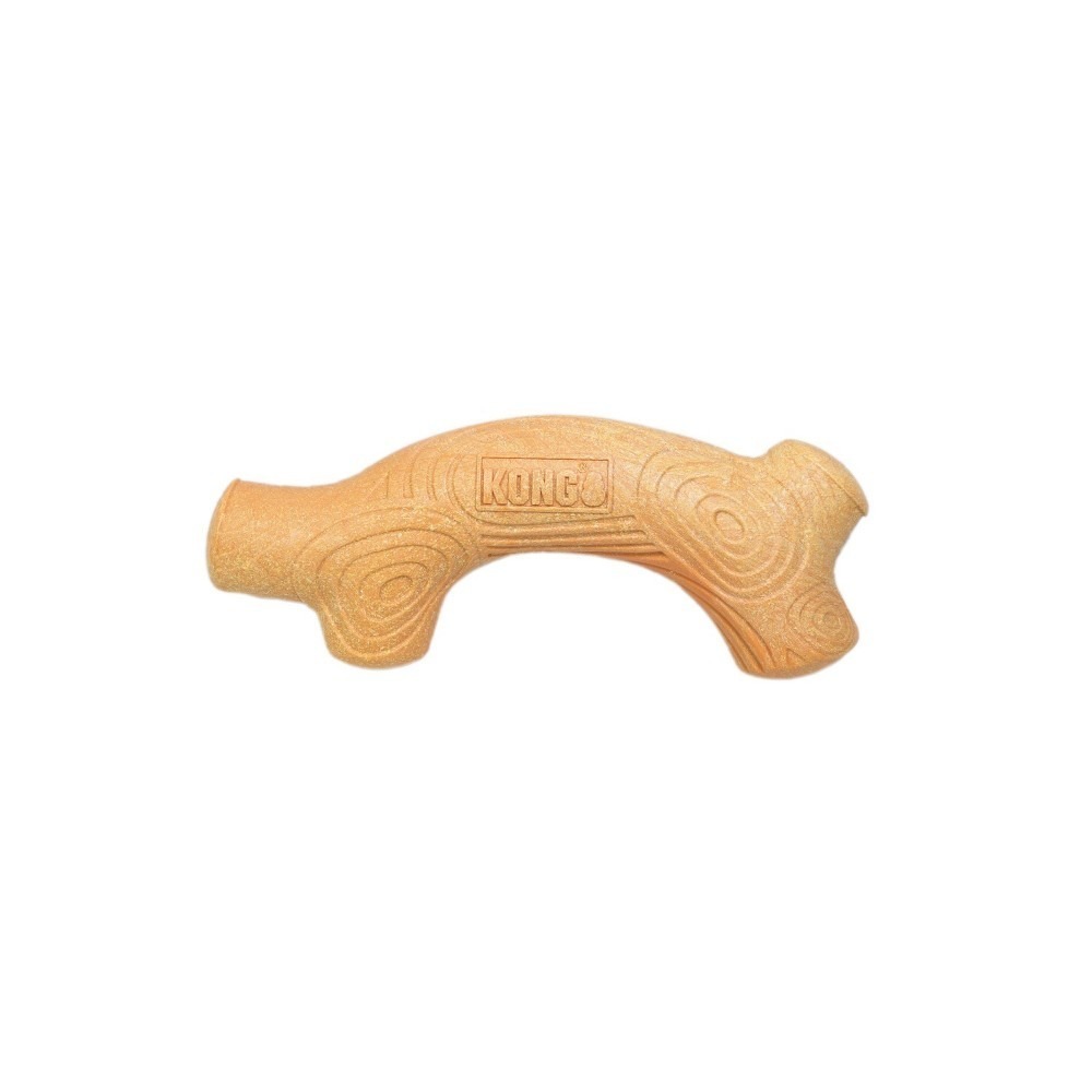KONG ChewStix Ultra Stick Dog Chew Toy M Bacon Real Wood Cleans Teeth